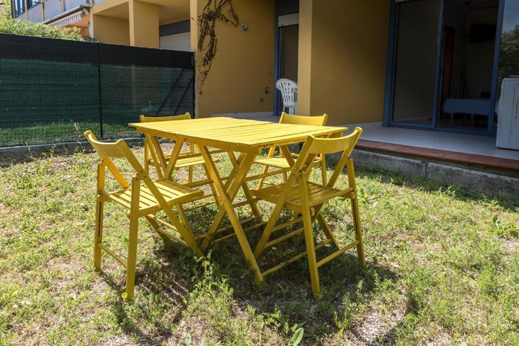 Bilocale Con Giardino A 100 Mt Dal Mare Di Marcelli - M053 Lägenhet Exteriör bild